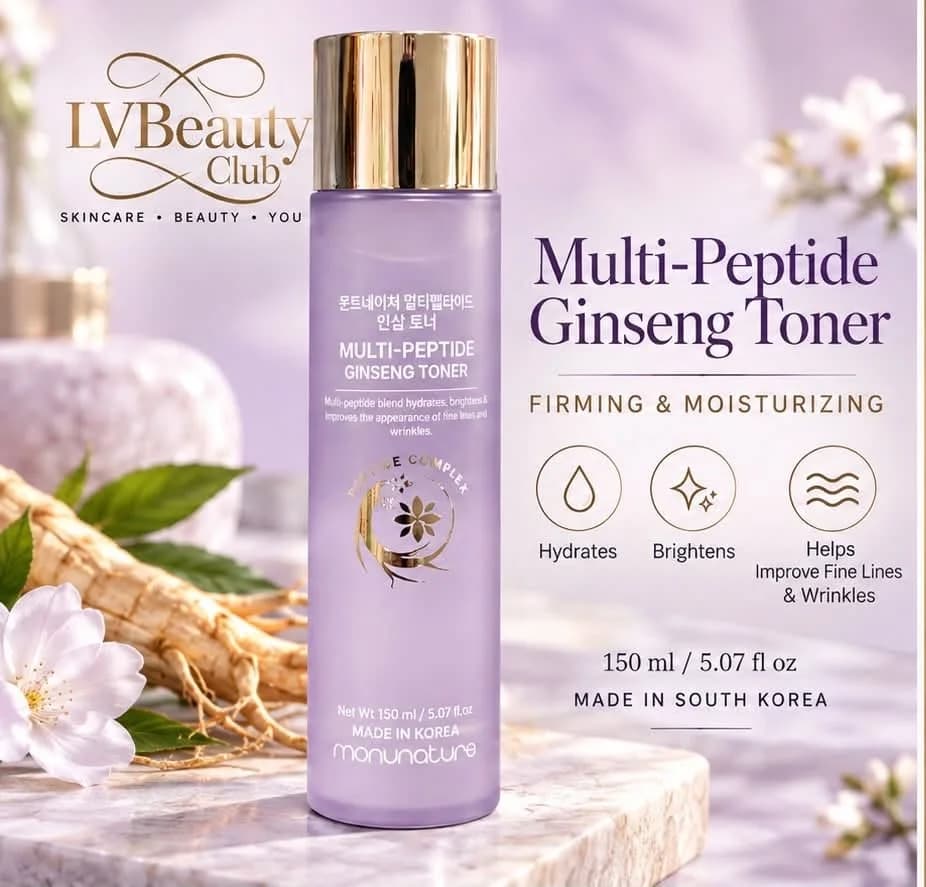 Multi-Peptide Ginseng Toner 🌸✨